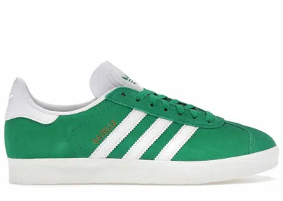 Pre-owned Adidas Originals Men's Adidas Gazelle Sneakers In Green/cloud White/core White