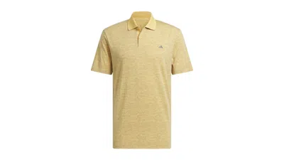 Pre-owned Adidas Originals Men's Adidas Goto Printed Polo Shirt In Oat In Brown