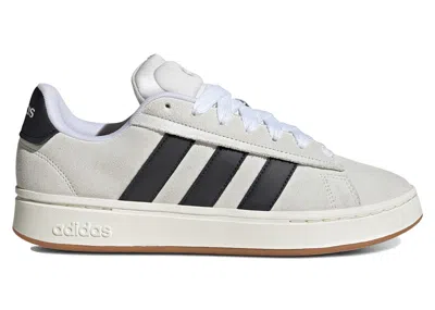 Pre-owned Adidas Originals Men's Adidas Grand Court Alpha Sneakers In Crystal White/core Black/cloud White In Multi