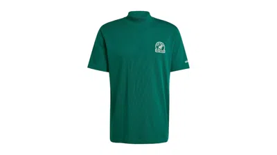 Pre-owned Adidas Originals Men's Adidas Graphic T-shirt In Collegiate Green