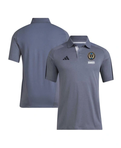 Adidas Originals Men's Adidas Gray Philadelphia Union 2024 Training Polo Shirt