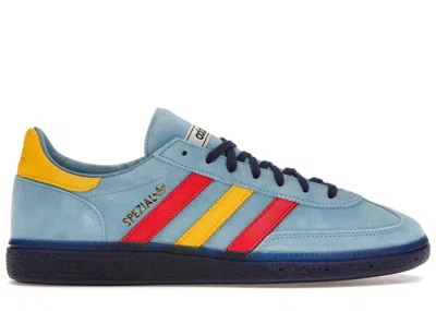 Pre-owned Adidas Originals Men's Adidas Handball Spezial End. Bauhaus Sneakers In Blue/team Yellow