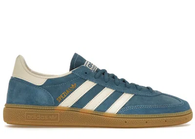 Pre-owned Adidas Originals Men's Adidas Handball Spezial Gum Sneakers In Core Blue/cream White/crystal White