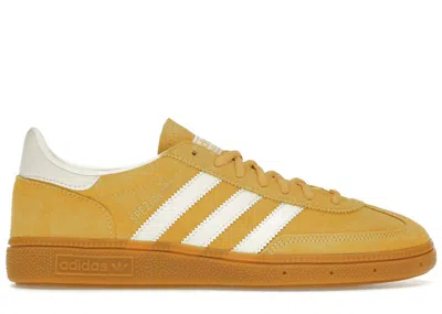 Pre-owned Adidas Originals Men's Adidas Handball Spezial Sneakers In Preloved Yellow/cream White/cloud White In Multi