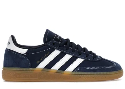 Pre-owned Adidas Originals Men's Adidas Handball Spezial Sporty & Rich Sneakers In Night Indigo/cloud White/gum 3