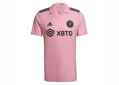 Pre-owned Adidas Originals Men's Adidas Inter Miami Cf Lionel Messi 22/23 Replica Home Jersey In True Pink/black In Multi