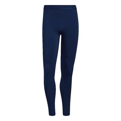 Pre-owned Adidas Originals Men's Adidas Ivy Park Halls Of Ivy Baselayer Tights In Dark Blue