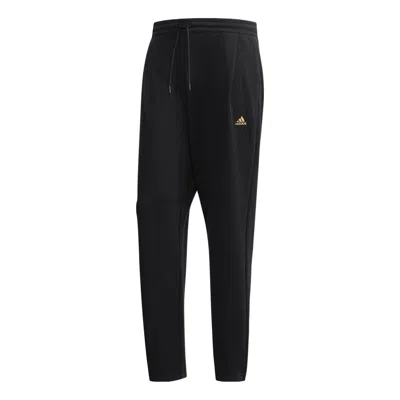 Adidas Originals Men's Adidas Logo Micro Mark Lacing Sports Pants/trousers/joggers Black