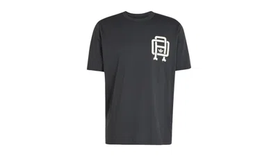Pre-owned Adidas Originals Men's Adidas Logo T-shirt In Black
