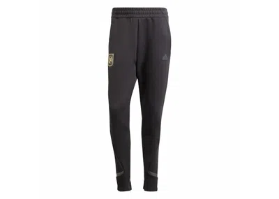 Pre-owned Adidas Originals Men's Adidas Los Angeles Fc Designed For Gameday Travel Pants In Black