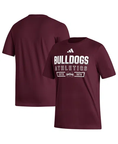 Adidas Originals Men's Adidas Maroon Mississippi State Bulldogs Head Of Class Fresh T-shirt