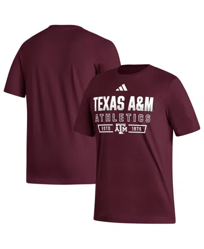 Adidas Originals Men's Adidas Maroon Texas A&m Aggies Head Of Class Fresh T-shirt