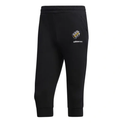 Adidas Originals Men's Adidas Neo Pnda 3/4tp Sports Cropped Pants/trousers Black