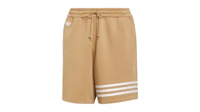 Pre-owned Adidas Originals Men's Adidas Neuclassics Shorts In Cardboard In Brown