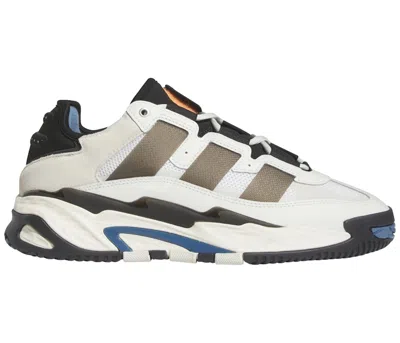 Pre-owned Adidas Originals Men's Adidas Niteball Sneakers In Crystal White/core Black/white Tint In Multi