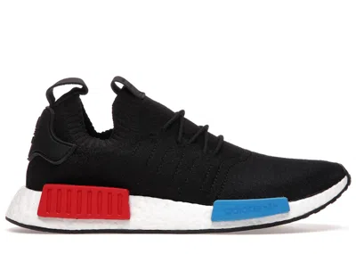 Pre-owned Adidas Originals Men's Adidas Nmd R1 Primeknit Og Uncaged Sneakers In Core Black