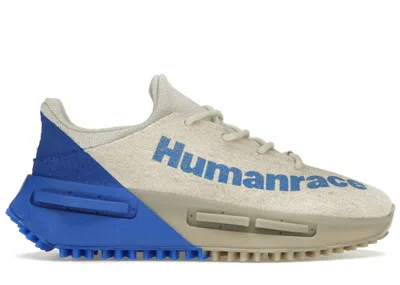 Pre-owned Adidas Originals Men's Adidas Nmd S1 Pharrell Humanrace Mahbs Sneakers In Oatmeal/blue/corn