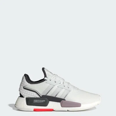 Adidas Originals Men's Adidas Nmd_g1 Shoes In Crystal White/grey/solar Red