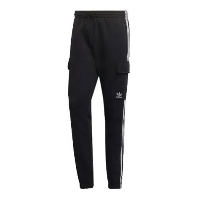 Adidas Originals Men's  3-stripes Sc Bundle Feet Sports Pants/trousers/joggers Black