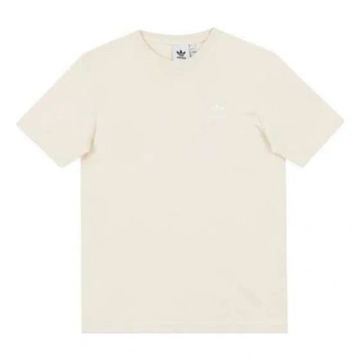 Adidas Originals Mens  Adicolor Essential Trefoil T-shirt In White/white