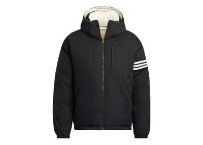 Pre-owned Adidas Originals Men's  Logo Down Jacket In Black