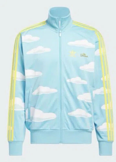 Pre-owned Adidas Originals Men's  Simpson's Firebird Track Jacket Size M In Blue