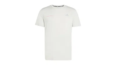 Pre-owned Adidas Originals Men's Adidas Own The Run Melange Tee Shirt In Orbit Grey