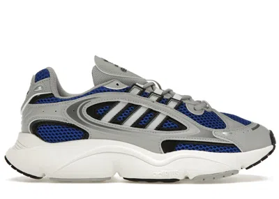 Pre-owned Adidas Originals Men's Adidas Ozmillen Grey Sneakers In Grey Two/core Black/royal Blue