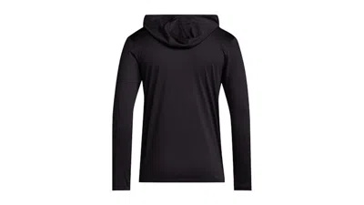 Pre-owned Adidas Originals Men's Adidas Program Lightweight Pullover Hoodie In Black/white In Multi