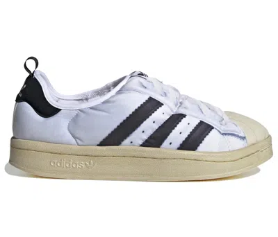 Pre-owned Adidas Originals Men's Adidas Puffylette Superstar White Black Sneakers In Cloud White/core Black/off White