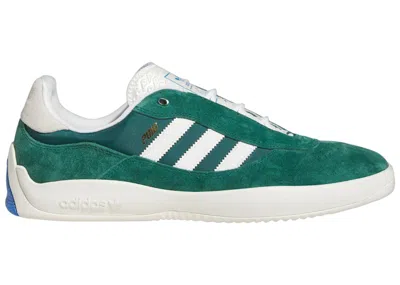 Pre-owned Adidas Originals Men's Adidas Puig Sneakers In Collegiate Green/cloud White/blue Bird
