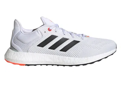 Pre-owned Adidas Originals Men's Adidas Pureboost 21 Sneakers In Cloud White/core Black/solar Red In Multi