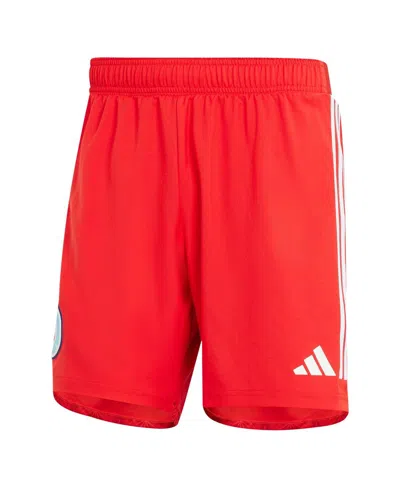 ADIDAS ORIGINALS MEN'S ADIDAS RED CHICAGO FIRE 2024 HOME AEROREADY AUTHENTIC SHORTS