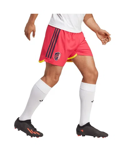 Adidas Originals Men's Adidas Red St. Louis City Sc 2023 Home Aeroready Authentic Shorts