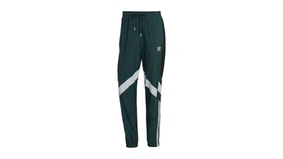 Pre-owned Adidas Originals Men's Adidas Rekive Track Tracksuit Bottoms In Mineral Green