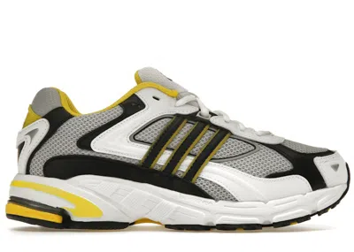 Pre-owned Adidas Originals Men's Adidas Response Cl Sneakers In Cloud White/core Black/yellow In Multi