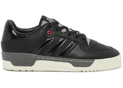 Pre-owned Adidas Originals Men's Adidas Rivalry Low Consortium Rivalry Series Nice Kicks Sneakers In Core Black/white Tint