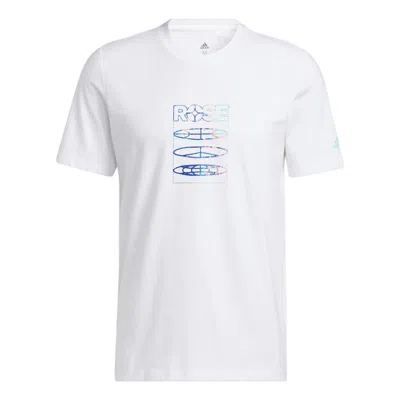 Adidas Originals Mens Adidas D Rose T-shirt In White
