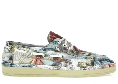 Pre-owned Adidas Originals Men's Adidas Saint Florent Seafood Sneakers In Footwear White/gold Metallic In Multi