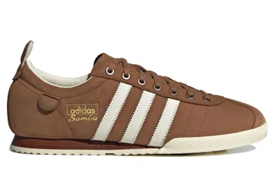 Pre-owned Adidas Originals Men's Adidas Samba 62 Sneakers In Brown/cream White In Multi