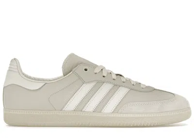 Pre-owned Adidas Originals Men's Adidas Samba Humanrace Sneakers In Cloud White/aluminum In Multi