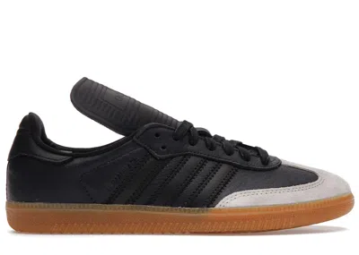 Pre-owned Adidas Originals Men's Adidas Samba Pharrell Humanrace Black Sneakers In Night Grey/core Black/light Brown In Multi