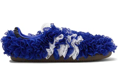 Pre-owned Adidas Originals Men's Adidas Samba Reverie By Caroline Hú Clot Lace Upper Sneakers In Blue/white/gum
