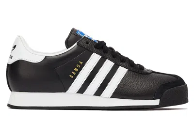 Pre-owned Adidas Originals Men's Adidas Samoa Sneakers In Core Black/cloud White/gold Metallic In Multi