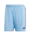 Adidas Originals Men's Adidas Sky Blue New York City Fc Aeroready Authentic Shorts In Sky Blue