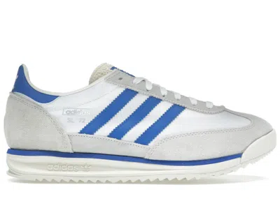 Pre-owned Adidas Originals Men's Adidas Sl 72 Rs Sneakers In Chalk White/blue/cloud White In Multi