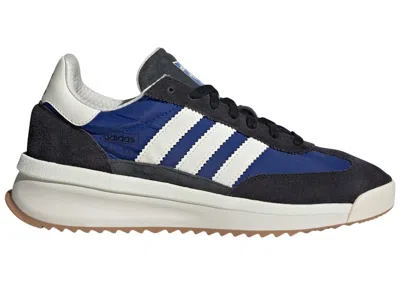 Pre-owned Adidas Originals Men's Adidas Sl 72 Rtn Sneakers In Royal Blue/off White/core Black