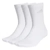Adidas Originals Adidas 3-pack Aeroready Classic Cushioned Crew Socks In White