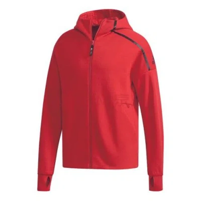 Adidas Originals Men's Adidas Sports Knit Red Jacket