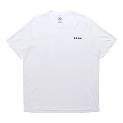 Adidas Originals Men's Adidas Sports Short Sleeve White T-shirt